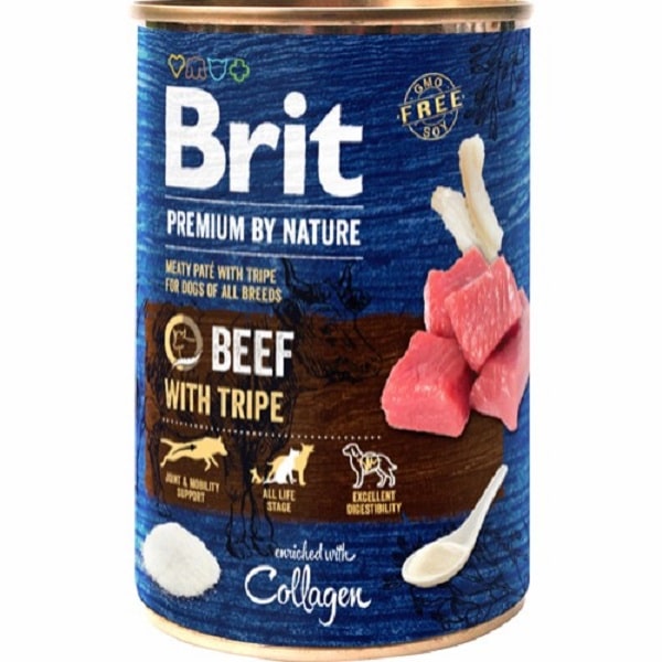 blive irriteret Gøre mit bedste Polar Brit Premium By Nature Paté Beef med kallun 400 g. - hundefoder - De Kære  Dyr