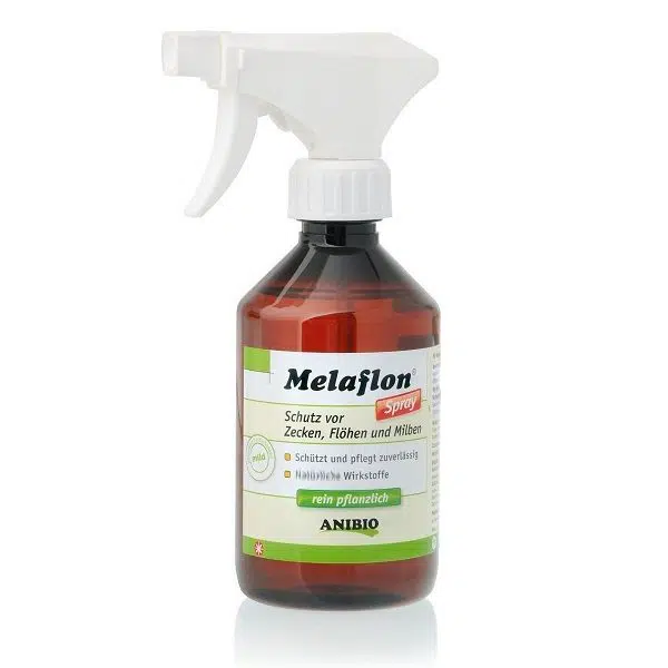 Anibio Melaflon Spray 300 ml. flåter, lopper og - De Kære Dyr