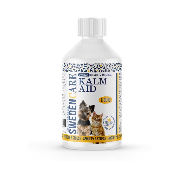 Kalm Aid Liquid til hund & kat De Kære Dyr